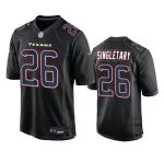 Houston Texans #26 Devin Singletary Black Fashion Vapor Untouchable Limited Stitched Jersey