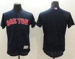 Red Sox Blank Navy Blue Flexbase Authentic Collection Stitched Jersey
