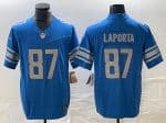 Detroit Lions #87 Sam LaPorta Blue 2023 F.U.S.E. Vapor Untouchable Limited Stitched Jersey