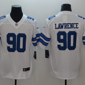 Cowboys #90 Demarcus Lawrencs White Vapor Untouchable Limited Stitched Jersey