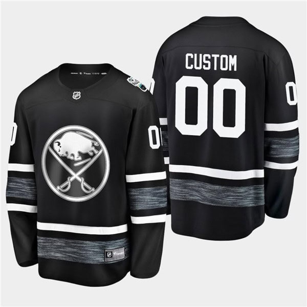Adidas Buffalo Sabres Custom 2019 NHL All Star Black Stitched Jersey