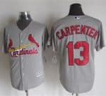Cardinals #13 Matt Carpenter Grey New Cool Base Stitched Jersey