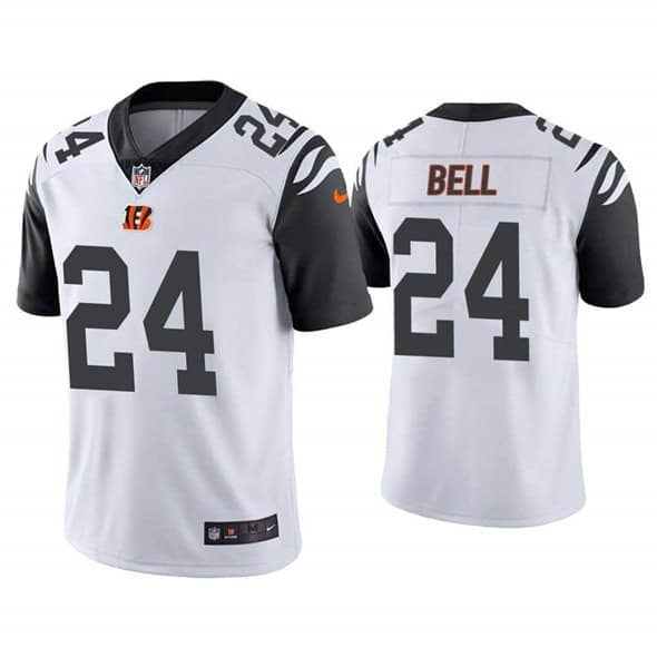 Cincinnati Bengals #24 Vonn Bell White Vapor Untouchable Limited Stitched Jersey