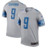 Detroit Lions Matthew Stafford Nike Gray Inverted Legend Jersey