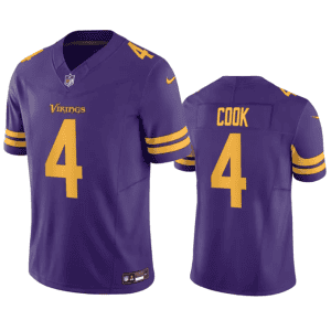Minnesota Vikings #4 Dalvin Cook Purple 2023 F.U.S.E. Color Rush Stitched Jersey