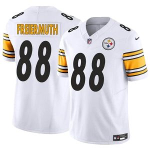 Pittsburgh Steelers #88 Pat Freiermuth White 2024 F.U.S.E. Alternate Vapor Untouchable Limited Stitched Jersey