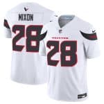 Houston Texans #28 Joe Mixon White 2024 Vapor F.U.S.E. Limited Stitched Jersey