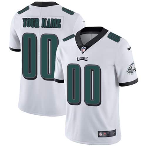 Philadelphia Eagles ACTIVE PLAYER Custom White Vapor Untouchable Limited Stitched NFL Jersey