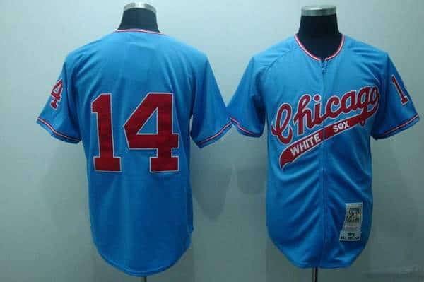 Mitchell And Ness White Sox #14 Bill Melton Stitched Blue Throwback Jersey