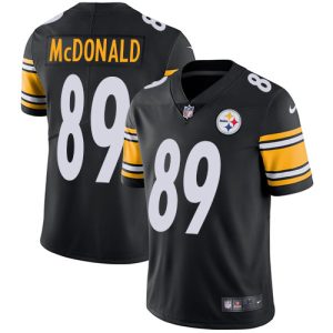 Pittsburgh Steelers #89 Vance McDonald Black Vapor Untouchable Limited Stitched Jersey
