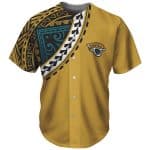 Jacksonville Jaguars Yellow Baseball Jersey