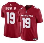 Arizona Cardinals #19 Anthony Brown JR Red 2024 F.U.S.E. Vapor Untouchable Limited Stitched Jersey