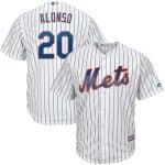 New York Mets #20 Pete Alonso White 2019 Cool Base Stitched Jersey