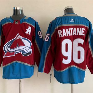 Colorado Avalanche #96 Mikko Rantanen Burgundy Stitched Jersey