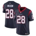 Houston Texans #28 Joe Mixon Navy Vapor Untouchable Stitched Jersey