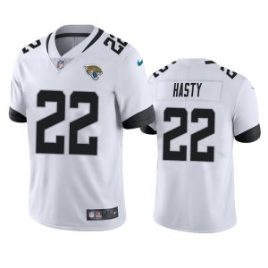 Jacksonville Jaguars #22 JaMycal Hasty White Vapor Untouchable Limited Stitched Jersey