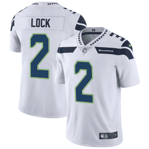 Seattle Seahawks #2 Drew Lock White Vapor Untouchable Limited Stitched Jersey