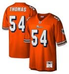Miami Dolphins Custom Orange Stitched Jersey