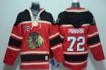 Blackhawks #72 Artemi Panarin Red Sawyer Hooded Sweatshirt Stitched Jersey