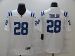 Indianapolis Colts #28 Jonathan Taylor White Stitched Jersey