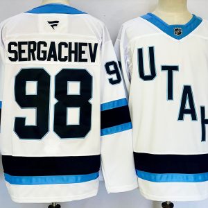 Utah Club Custom White Stitched Jersey
