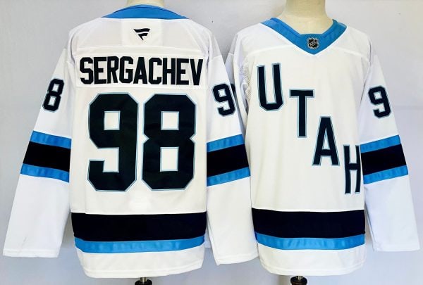Utah Club Custom White Stitched Jersey