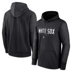 Chicago White Sox Black Pregame Performance Pullover Hoodie