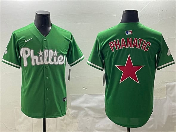 Philadelphia Phillies Phanatic Green Limited Stitched Jersey