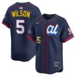 American League #5 Jacob Wilson Navy 2025 All-Star Edition Limited Stitched Jersey