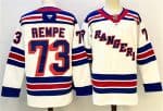 New York Rangers #73 Matt Rempe White 2024-25 Away Stitched Jersey