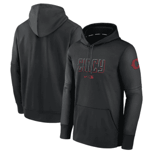 Cincinnati Reds Black 2023 City Connect Hoodie
