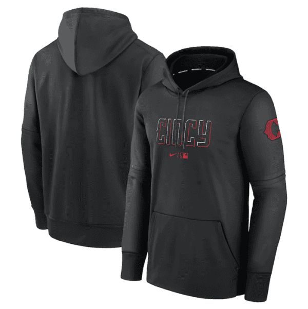 Cincinnati Reds Black 2023 City Connect Hoodie