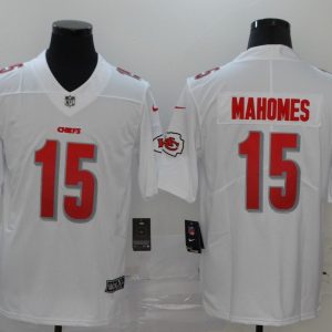 Kansas City Chiefs #15 Patrick Mahomes White Vapor Untouchable Limited Stitched Jersey