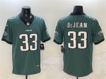Philadelphia Eagles #33 Cooper DeJean Green 2024 New Vapor Untouchable Limited Football Stitched Jersey