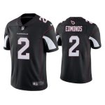 Arizona Cardinals #2 Chase Edmonds Black Vapor Untouchable Limited Stitched Jersey
