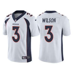 Denver Broncos #3 Russell Wilson White Vapor Untouchable Limited Stitched Jersey