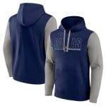 Dallas Cowboys Navy Gray Outline Pullover Hoodie