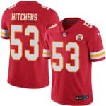 Kansas City Chiefs #53 Anthony Hitchens Red Vapor Untouchable Limited Stitched Jersey