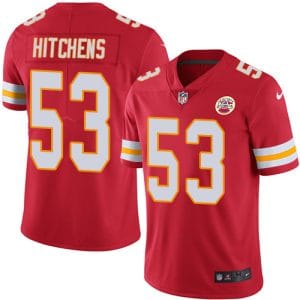 Kansas City Chiefs #53 Anthony Hitchens Red Vapor Untouchable Limited Stitched Jersey
