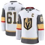 Vegas Golden Knights #61 Mark Stone White 2024-25 Away Stitched Jersey