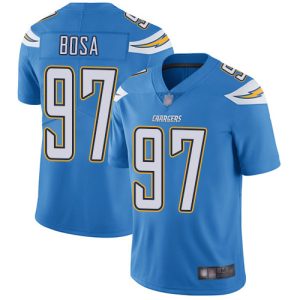 Los Angeles Chargers #97 Joey Bosa Blue Vapor Untouchable Limited Stitched Jersey