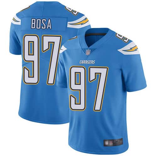 Los Angeles Chargers #97 Joey Bosa Blue Vapor Untouchable Limited Stitched Jersey