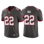 Tampa Bay Buccaneers #22 Keanu Neal Gray Vapor Limited Stitched Jersey
