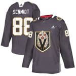Vegas Golden Knights #88 Nate Schmidt Grey Latino Heritage Night Stitched Jersey