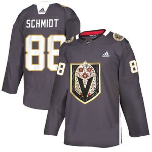 Vegas Golden Knights #88 Nate Schmidt Grey Latino Heritage Night Stitched Jersey