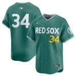 Boston Red Sox #34 David Ortiz Green 2025 City Connect Limited Stitched Jersey