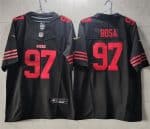 San Francisco 49ers #97 Nick Bosa Black 2023 F.U.S.E. Vapor Untouchable Limited Stitched Jersey