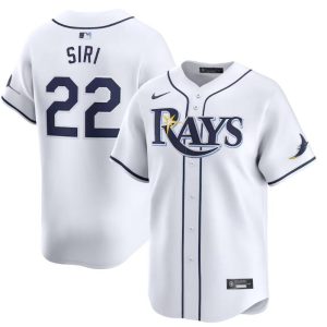 Tampa Bay Rays #22 Jose Siri White Home Limited Stitched Jersey