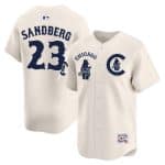 Chicago Cubs #23 Ryne Sandberg Cream Special Vapor Premier Limited Stitched Jersey
