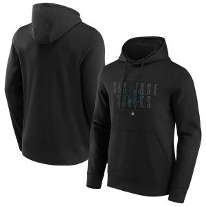 San Jose Sharks Black Exoskeleton Hoodie